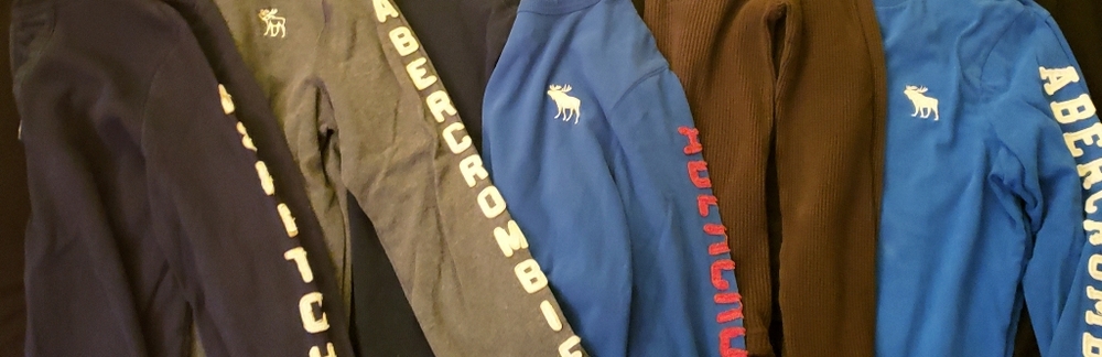 Abercrombie long sleeve shirts